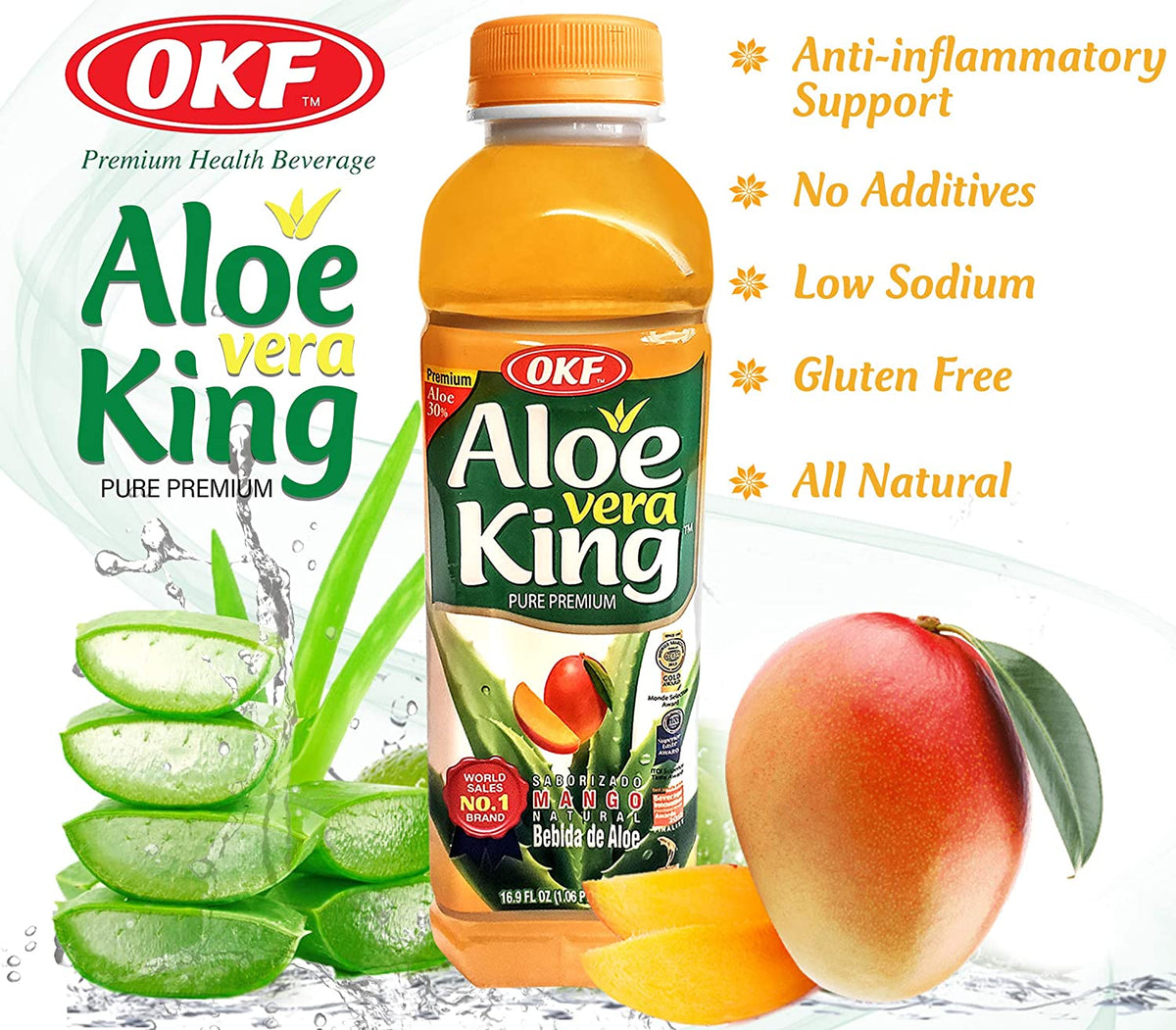 OKF Aloe Vera King Mango – We Ship Drinks
