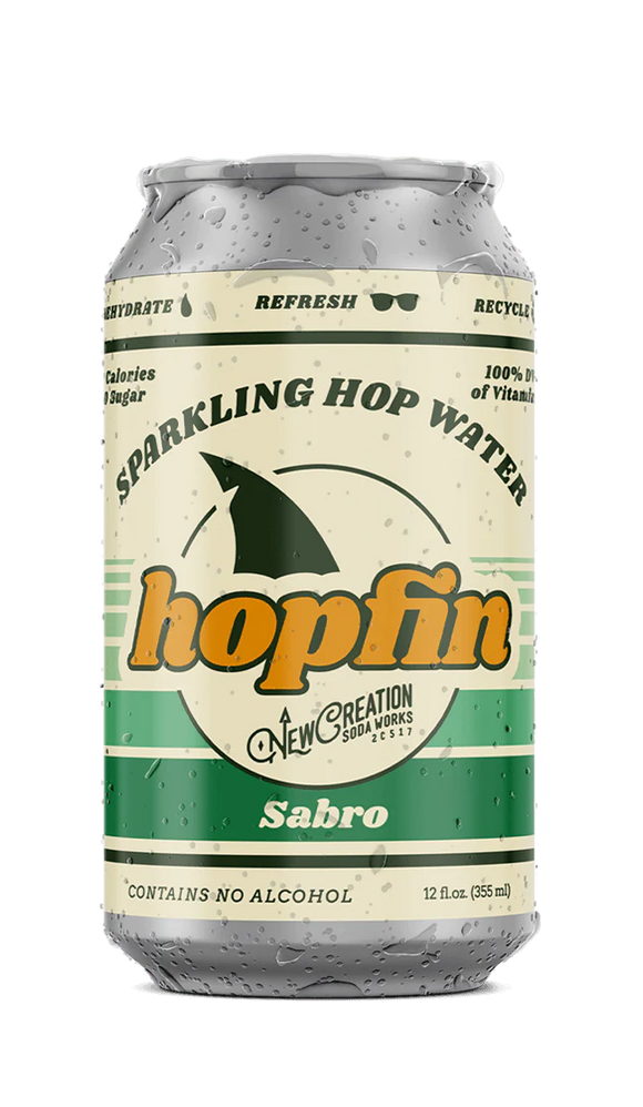 New Creation Hopfin Sabro Sparkling Hop Water